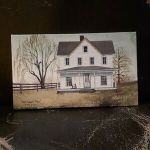 Billy Jacobs Aunt Emma's Place Americana Realism Houses Canvas Painting Unframed